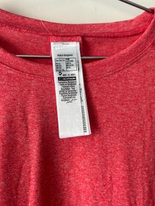 Red Athletic T-Shirt XL