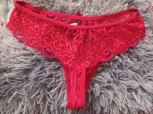 Red Lace Thong