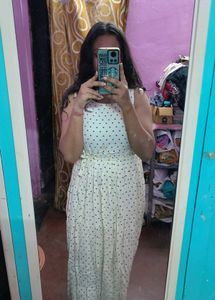 Yellow Pretty Summer Gown Dress