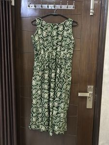 Paisley Print Sleeveless Dress