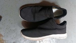 Black Knit Sneakers