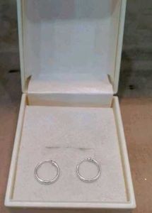 Three Silver Ring And One Pair Bali