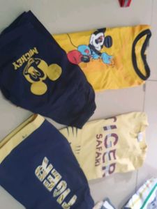 combo Cute Kids T-Shirt Set