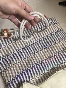 Woven Shoulder Bag