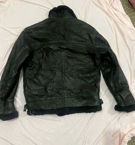Leather Aviator Jacket