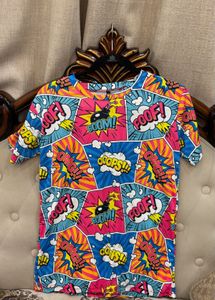 Comic Print T-Shirt