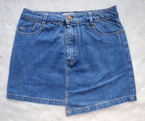 Denim Mini Skirt