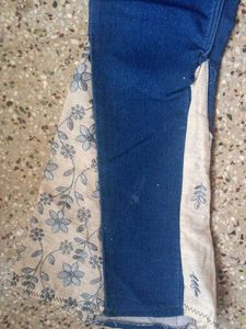 Blue Jeans With Bohemian Flare