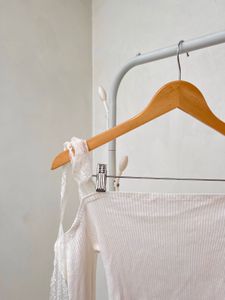 White Lace Shoulder Ribbed Knit Top