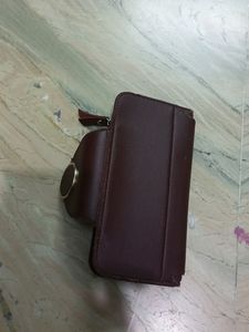 Wine Colour Multiple Pockets