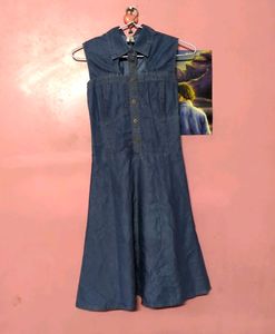 ( Worn Once) Denim Dress!