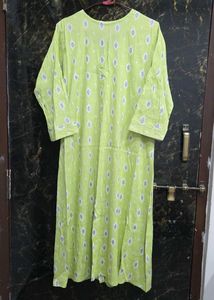 Ikkat Print Kurta