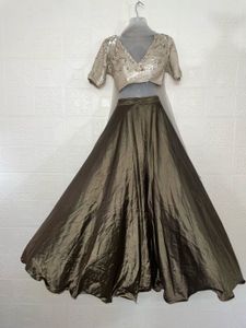 SATIN LEHENGA CHOLI