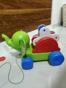 Elephant Pull-Along Toy