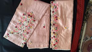 Embroidered Suit Material