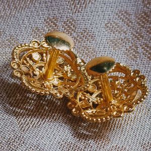 Classic Gold Filigree Studs