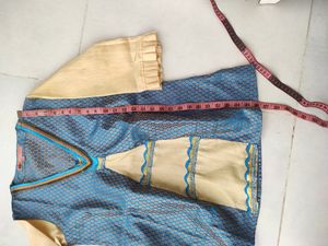 Silk Short Kurti