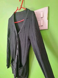 Elegant Black Cardigan