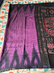 Odisha Kargil Cotton Saree With Konark Chakra In