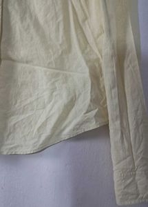 Light Yellow Button Up Shirt