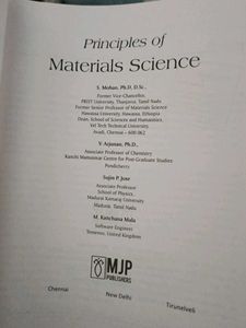 Principles of Materials Science