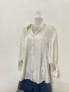 Pintresty Vintage Imported Satin Shirt