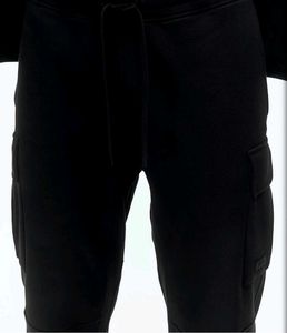 H&amp;M Black Cargo Pants