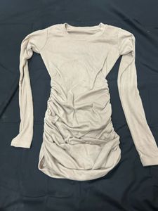 Nude Bodycon Dress