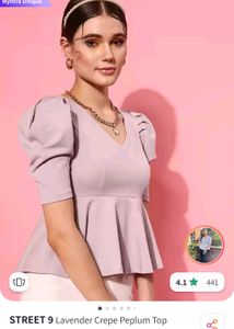 Peplum Top