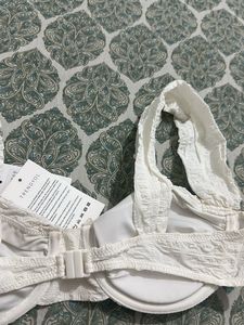 Trendyol White Bralette Top, Bust- 38/36