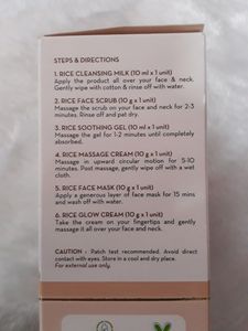 Mamaearth Rice Facial Kit
