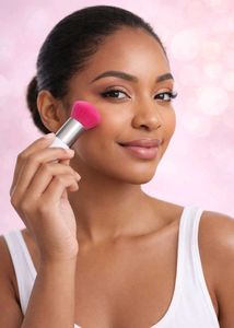 Pink Makeup Brush