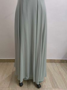 Sage Green Chiffon Gown