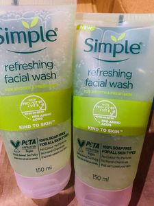Simple Refreshing Facewash..