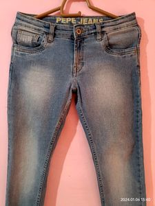 Boys Branded Slim Fit Pepe Jeans