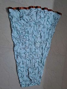 Rajestani Floral Print Flowy Skirt