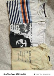 Combo Of 3 Cotton T Shirts