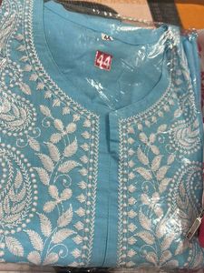 Xxl Chikenkari Kurti