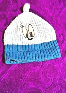 Combo Of 4 Woolen Caps for 6 to 8 year kids