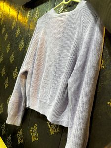 Blue Knit Cardigan🦋🌸