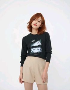 Anime Eyes Long Sleeve T-Shirt