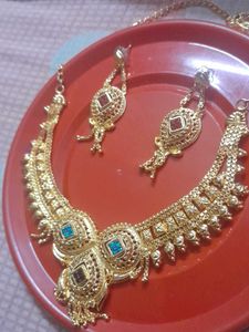 Golden Statement Necklace