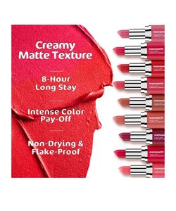 Mamaearth Creamy Matte Long Stay Lipstick Pack 2