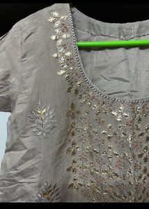 Elegant Embroidered Kurta