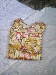 Floral Print Kurta Set