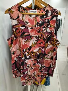 Floral Print Tank Top