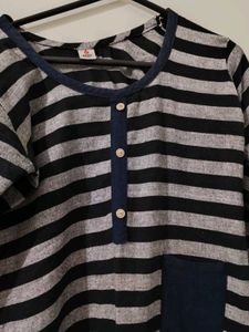 Striped Tunic Dress