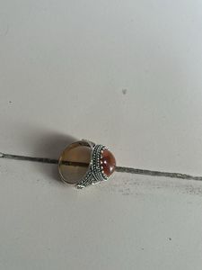 Vintage Akik Stone Ring