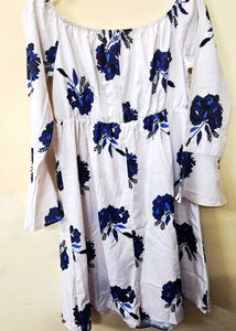 Floral Off-Shoulder Dress