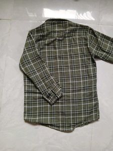 Checked Coffee Shirt